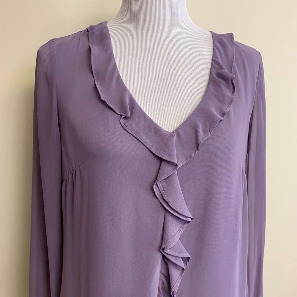 The Limited Ruffle Blouse. Size S - Picture 2 of 8